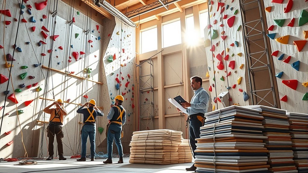 begin rock climbing business