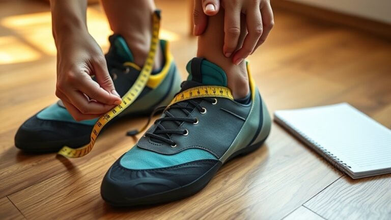 climbing shoe sizing guide