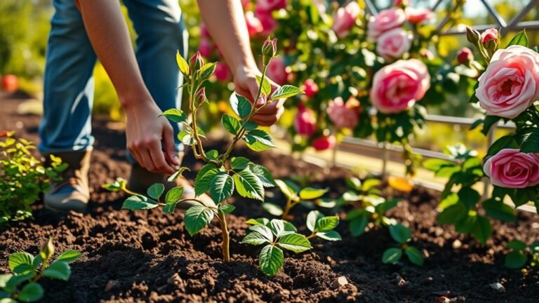 plant climbing roses early spring
