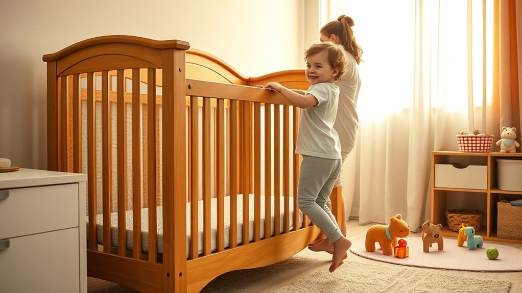 prevent toddler crib escapes