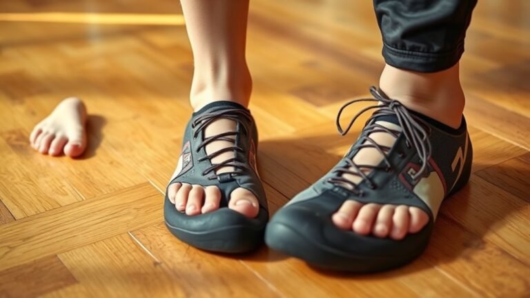 properly snug climbing shoes