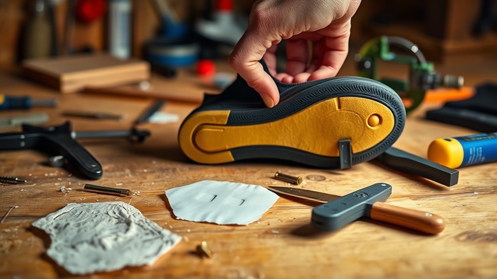 resole climbing shoes step by step