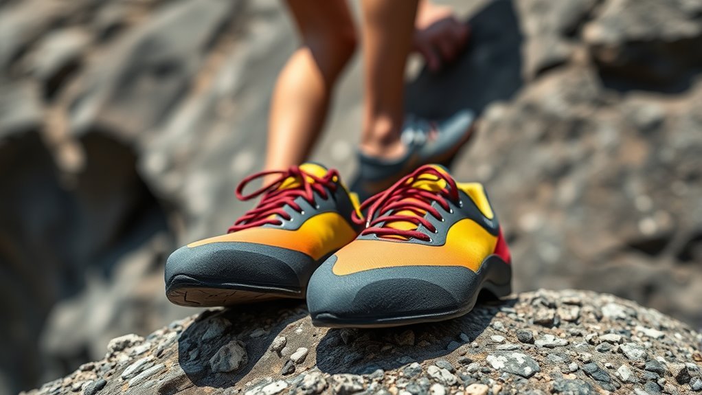 selecting suitable beginner s aggressive climbing shoes