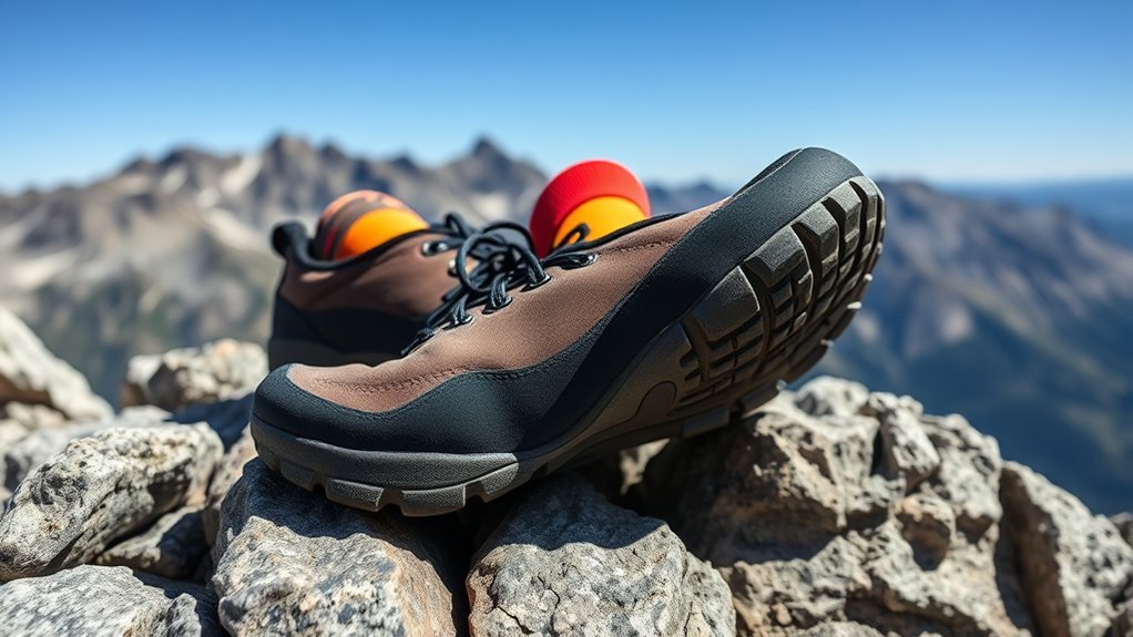 wearing socks with climbing shoes