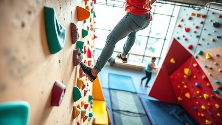 begin indoor climbing today