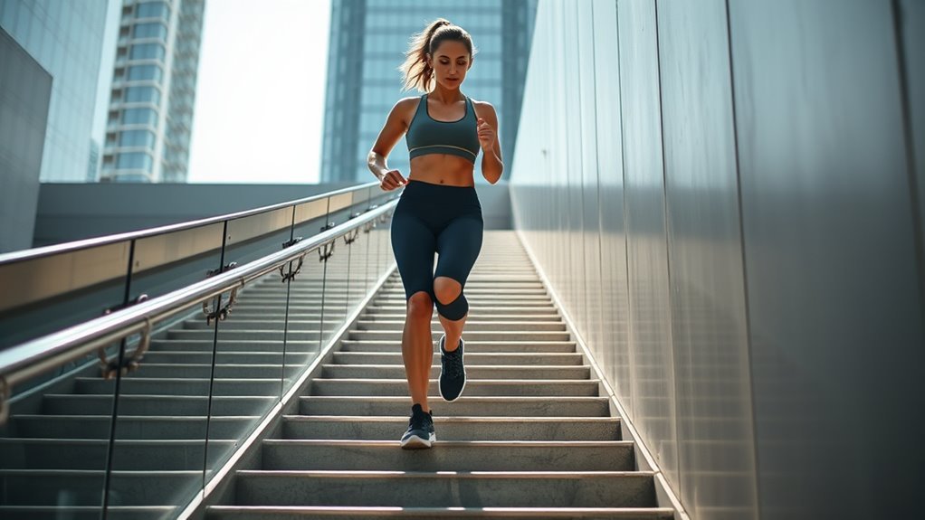 climb stairs for exercise