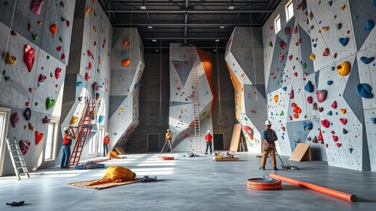 climbing gym construction costs