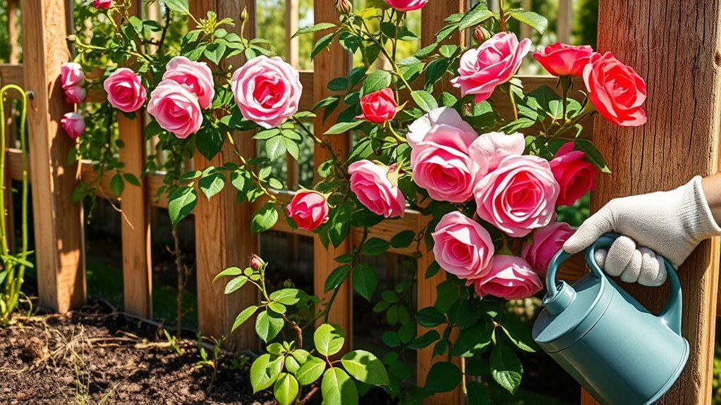 climbing rose cultivation steps