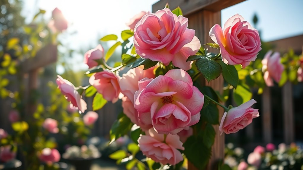 climbing roses require full sun