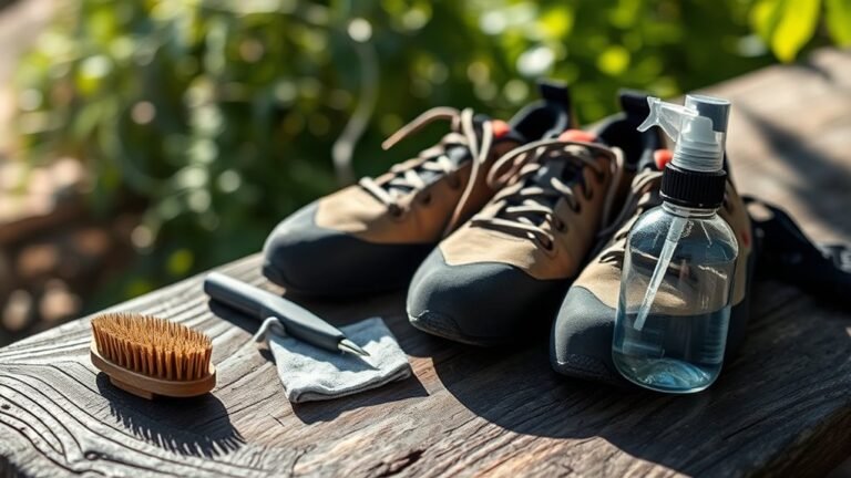 climbing shoes cleaning tips