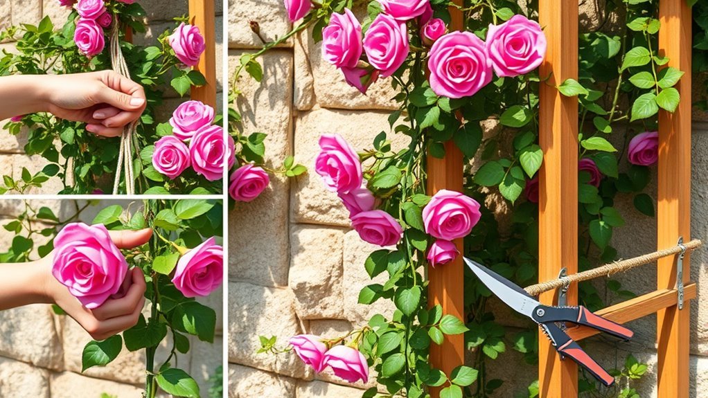 guide to wall climbing roses
