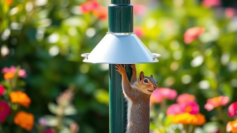 prevent squirrels from climbing