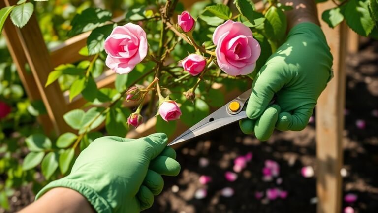 pruning climbing roses effectively