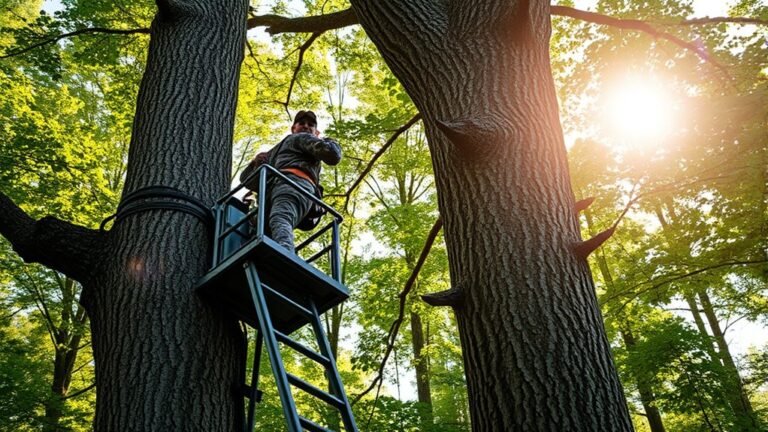safe climbing tree stand