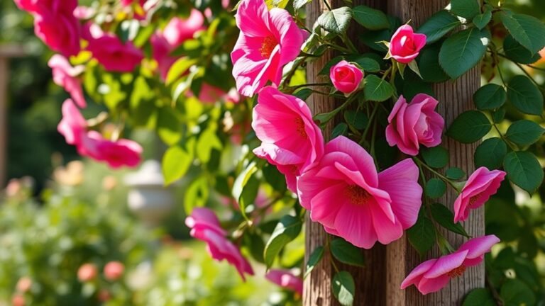 supporting climbing roses