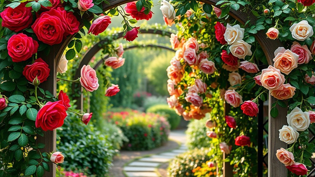 top climbing rose selections