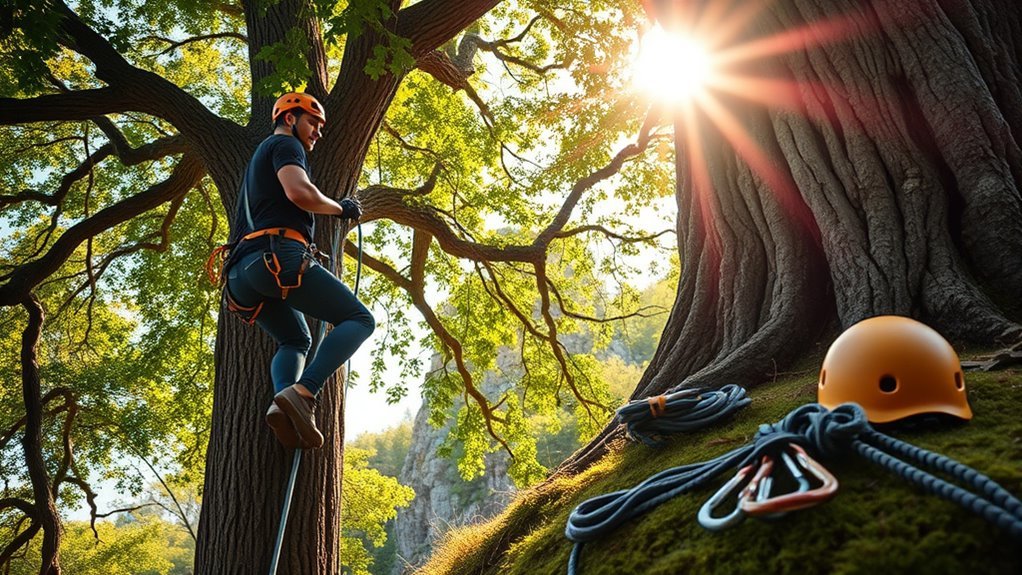 top tree climbing equipment